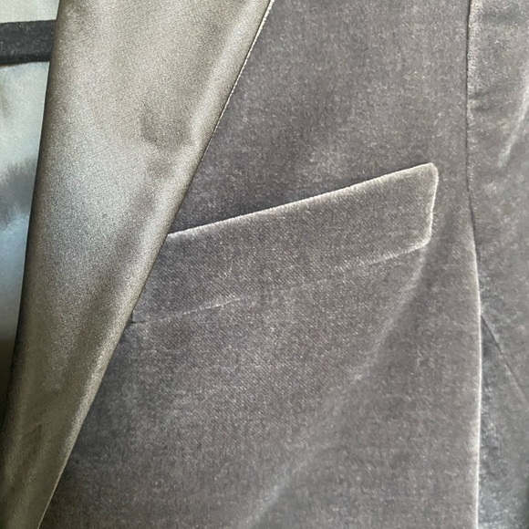 New Theory Velvet Tuxedo Blazer Size 4 - Picture 9 of 10